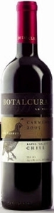 Botalcura La Porfia Grand Reserve Carménère 2005, Rapel Valley Bottle