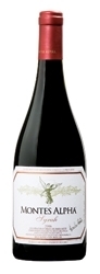 Montes Alpha Syrah 2006, "Colchagua Valley, Apalta Vineyard" Bottle