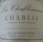 La Chablisienne 1er Cru 2005, Chablis Bottle