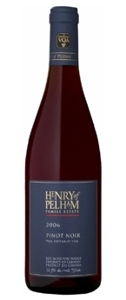 Henry Of Pelham Pinot Noir 2007, VQA Niagara Peninsula Bottle