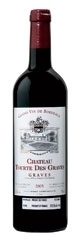 Château Tourte Des Graves Rouge 2005, Ac Graves Bottle