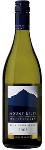 Mount Riley Sauvignon Blanc 2008, Marlborough, South Island Bottle