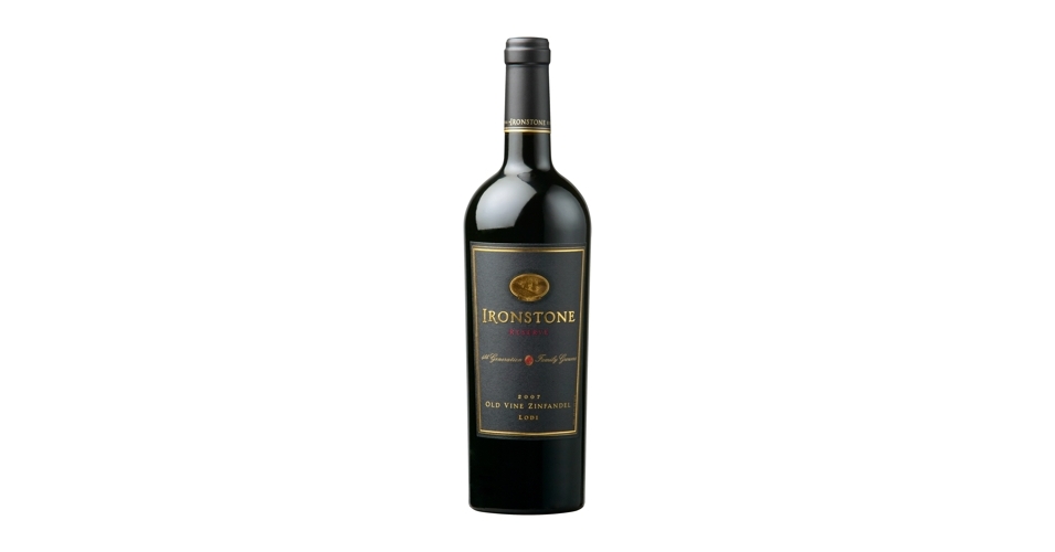 Ironstone Reserve Old Vine Zinfandel 2007 Expert wine ratings and