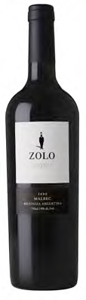 Zolo Reserve Malbec 2006, Mendoza Bottle