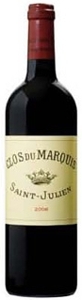 Clos Du Marquis 2006, Ac St Julien, 2nd Wine Of Château Léoville Las Cases Bottle