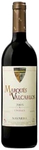 Marqués De Valcarlos Crianza 2005, Do Navarra Bottle