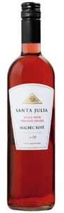 Santa Julia Organica Malbec Rosé 2009, Mendoza Bottle