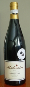Malivoire Old Vines Foch 2002 VQA Ontario Bottle