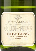 Domaine Eblin Fuchs Zellenberg Riesling 2005, Ac Alsace Bottle