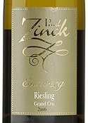 Paul Zinck Eichberg Riesling 2009, Ac Alsace Grand Cru Bottle