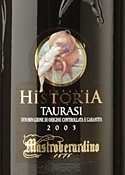 Mastroberardino Naturalis Historia Taurasi 2003, Docg Bottle