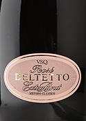 Deltetto Extra Brut Rosé, Metodo Classico, Piedmont Bottle