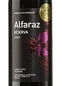 Alfaraz Reserva 2004, Vinho Regional Alentejano Bottle