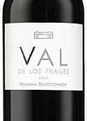 Val De Los Frailes Vendimia Seleccionada 2003, Do Cigales Bottle