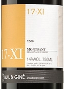 Buil & Giné 17 Xi 2006, Do Montsant Bottle