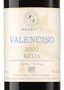 Valenciso Reserva 2002, Doca Rioja Bottle