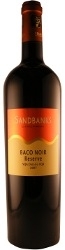 Sandbanks Baco Noir Reserve 2007, VQA Ontario Bottle