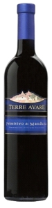 Francesco Minini Terre Avare Primitivo Di Manduria 2008, Doc Bottle