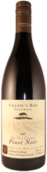 Coyotes Run Red Paw Pinot Noir 2007, Four Mile Creek Bottle