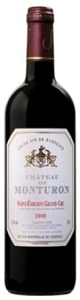 Château De Monturon 2008, Ac Saint émilion Grand Cru Bottle