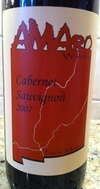 Amaro Cabernet Sauvignon 2007 2007 Bottle