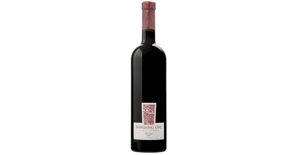 Burrowing Owl Merlot 2007 Expert wine ratings and wine reviews by