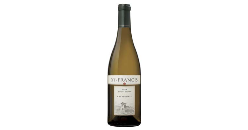 St. Francis Chardonnay 2008 Expert wine ratings and wine reviews by