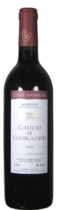 Château De Gourgazaud Cuvée Mathilde 2008, Ac Minervois Bottle