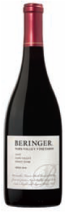 Beringer Pinot Noir 2007, Napa Valley Bottle