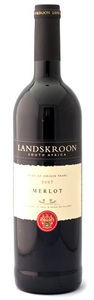 Landskroon Wines Merlot 2007, Paarl Bottle
