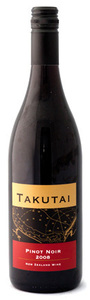 Takutai Pinot Noir 2008, Nelson Bottle