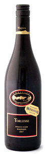 Torlesse Pinot Noir 2008, Canterbury Bottle