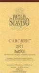 Paolo Scavino Barolo 2001 Bottle