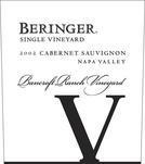 Beringer Single Vineyard 2004 Bancroft Ranch 2004 Bottle