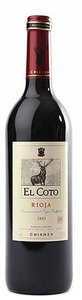 El Coto Crianza 2006, Doca Rioja Bottle