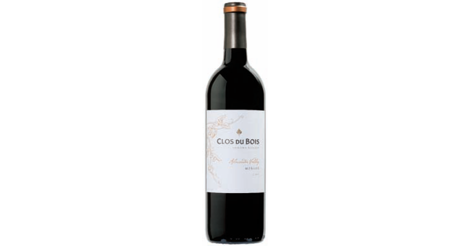 Clos Du Bois Sonoma Reserve Merlot 2007 Expert wine ratings and wine