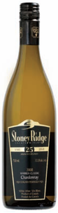 Stoney Ridge Warren Classic Chardonnay 2008, VQA Twenty Mile Bench, Niagara Peninsula Bottle