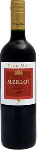 Yvon Mau Merlot 2009, Vdp De L'aude Bottle