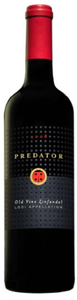 Predator Old Vine Zinfandel 2008, Lodi Appellation Bottle