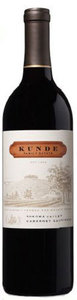 Kunde Family Estate Cabernet Sauvignon 2007, Sonoma Valley Bottle