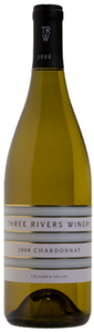 Three Rivers Chardonnay 2008, Columbia Valley Bottle