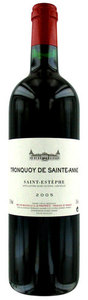 Château Tronquoy De Sainte Anne 2006, Ac Saint Estèphe, 2nd Wine Of Château Tronquoy Lalande Bottle