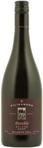 Kilikanoon Parable Shiraz 2007, Mclaren Vale Bottle