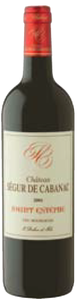 Château Ségur De Cabanac 2004, Ac St Estèphe, Cru Bourgeios Bottle