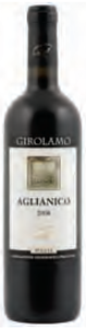 Girolamo Aglianico 2008, Igp Puglia Bottle