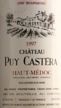 Chateau Puy Castera 2000 Bottle