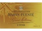 Baron Fuenté Grand Millésime Vintage Brut Champagne 1998 Bottle