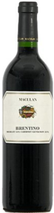 Maculan Brentino Merlot/Cabernet Sauvignon 2009, Igt Veneto Bottle