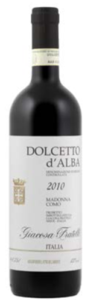 Giacosa Fratelli Madonna Como Dolcetto D'alba 2010, Doc Piedmont Bottle