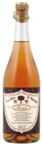 St Nicolas Rosé Crackling Cider, Quebec Bottle